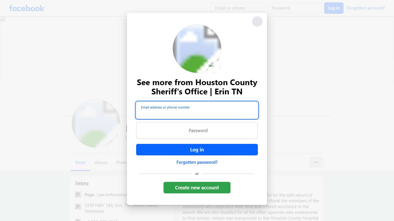 Houston County Sheriff's Office | Erin TN | Facebook
