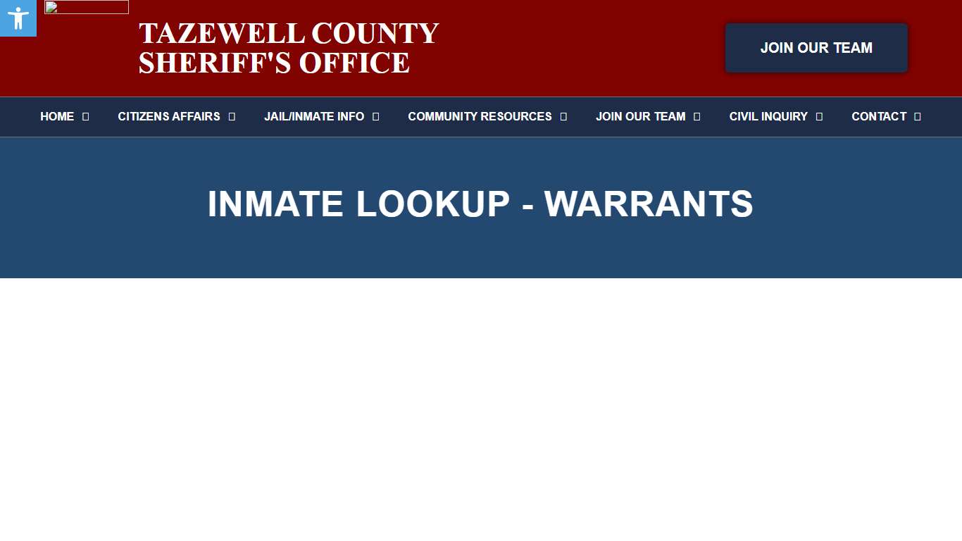 Inmate Lookup - W - Tazewell County Sheriff